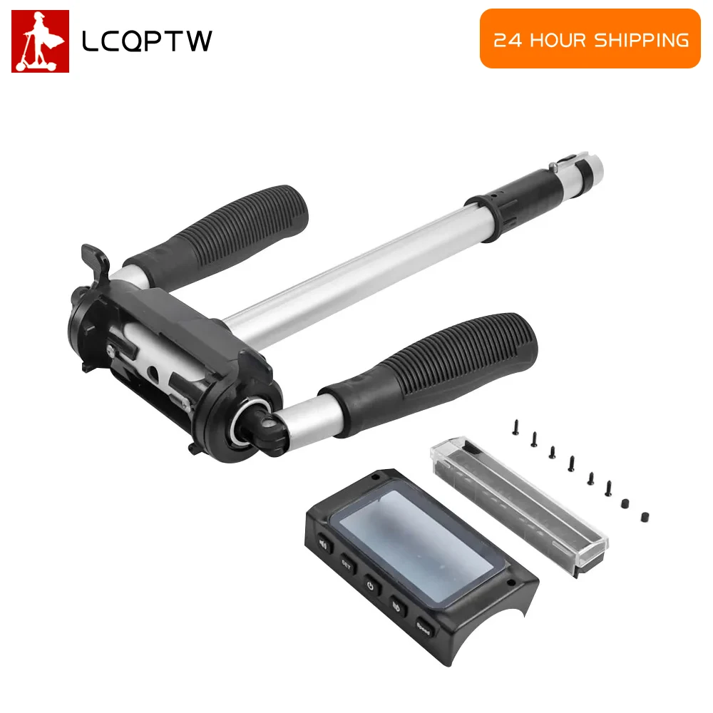 

Складной руль KickScooter, набор ручек для Kugoo S1/S2/S3, 8-дюймовый экран для электрического скутера, детали в сборе