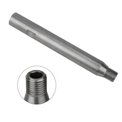 Core Bit Extension Thread Extension Rod Outdoor 45 # Steel Core Bit For M22 Thread Extension Rod Silver Hot Sale
