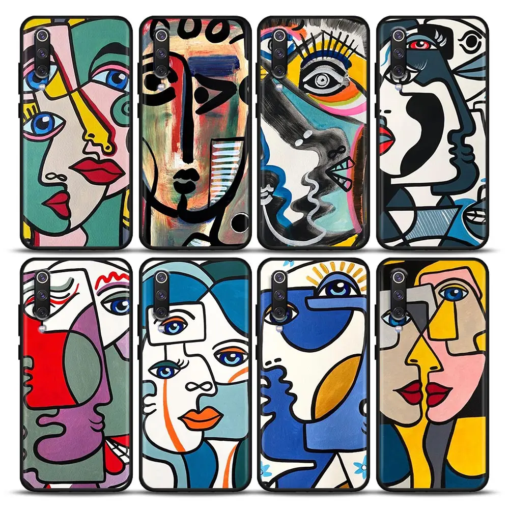 Picasso Abstract Art Painting Phone Case For Xiaomi 10T 11 12 11T 12T 13 13T POCO X3 X4 X5 M3 M4 M5 M6 F5 F6 PRO 5G Case Funda