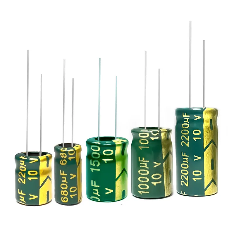 Electrolytic capacitor 10V 100UF 220UF 470UF 680UF 1000UF 1500UF 2200UF 3300UF 4700UF 10000UF Available in various sizes