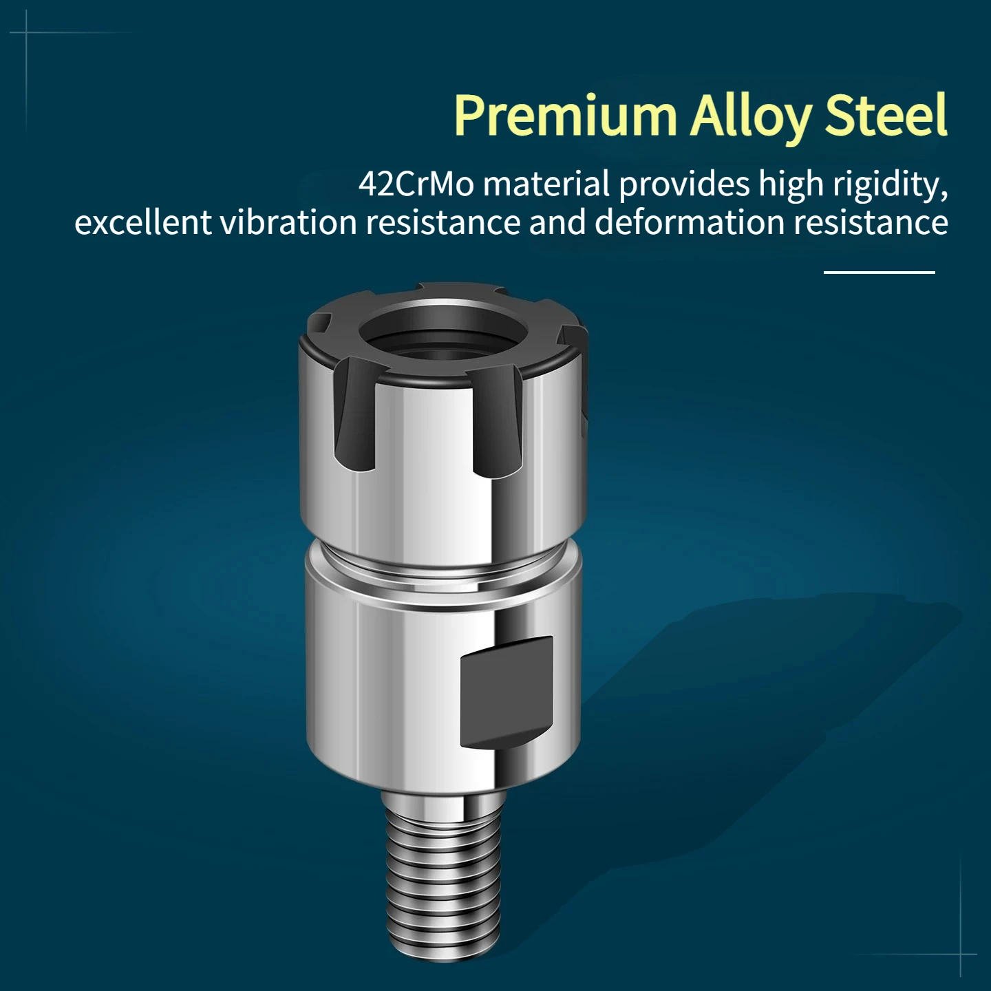 high quality ER8 ER11 ER16 ER20 M6 M8 M10 M12 Thread Cutter Head Cutting Tool Extension Bar CNC Lathe Machine Milling view 3
