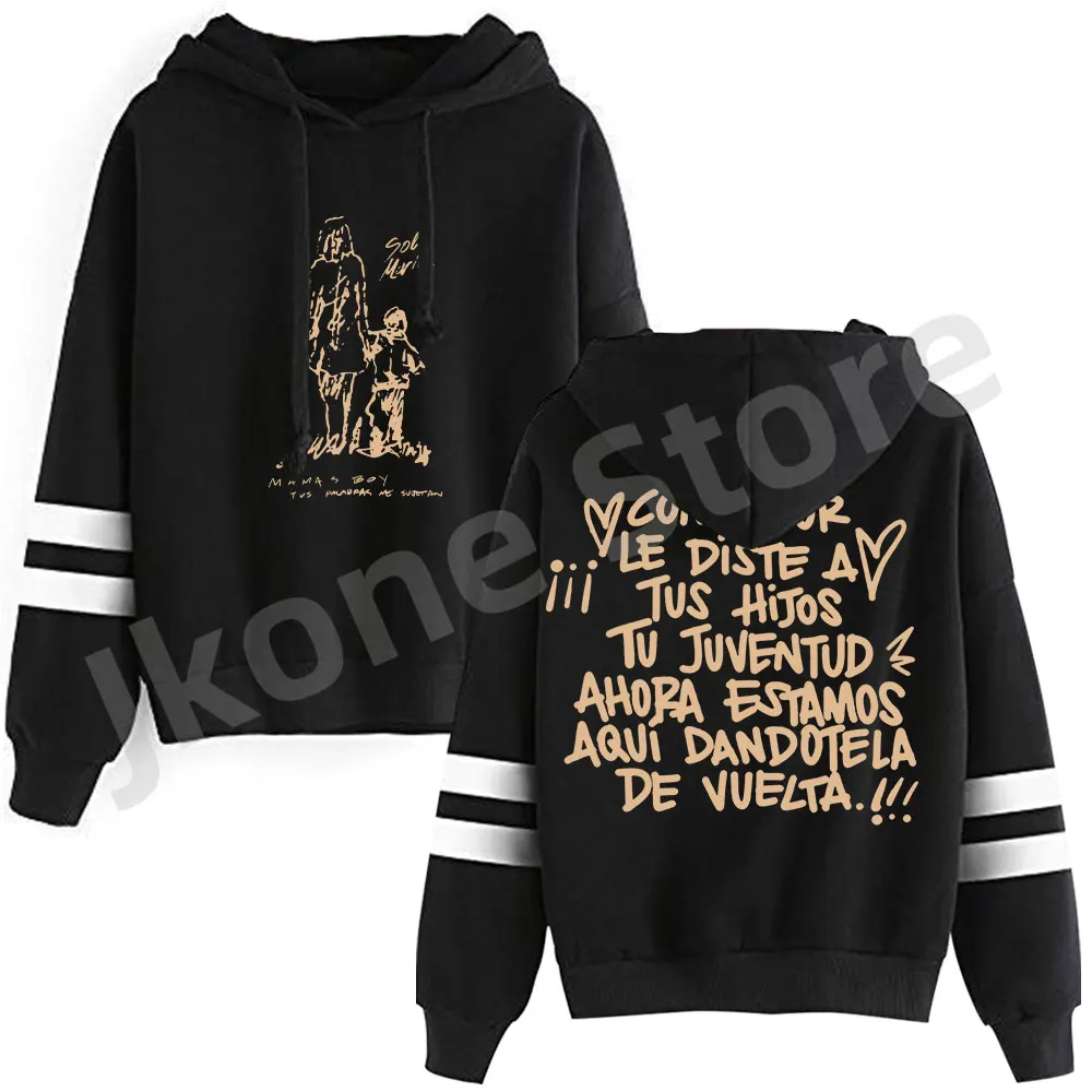 

Eladio Carrion Mama's Boy Sweatshirts Set Sol Maria Tour Merch Pullovers Women Men Fashion Casual Long Sleeve