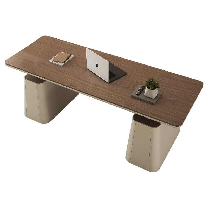 

Minimalist modern intelligent electric lifting desk computer desk office workbench home double living room light luxury