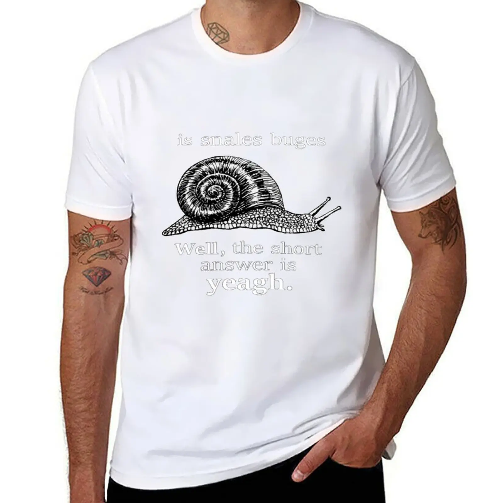is snales buges Well, the short answer is yeagh. T-Shirt cotton t shirts man 100% man t shirt cotton high quality T-Shirt