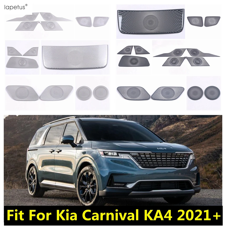 

Pillar A C Speaker / Door Speaker / Read Light Panel / Dashboard Frame Cover Trim Accessories For Kia Carnival KA4 2021 - 2024