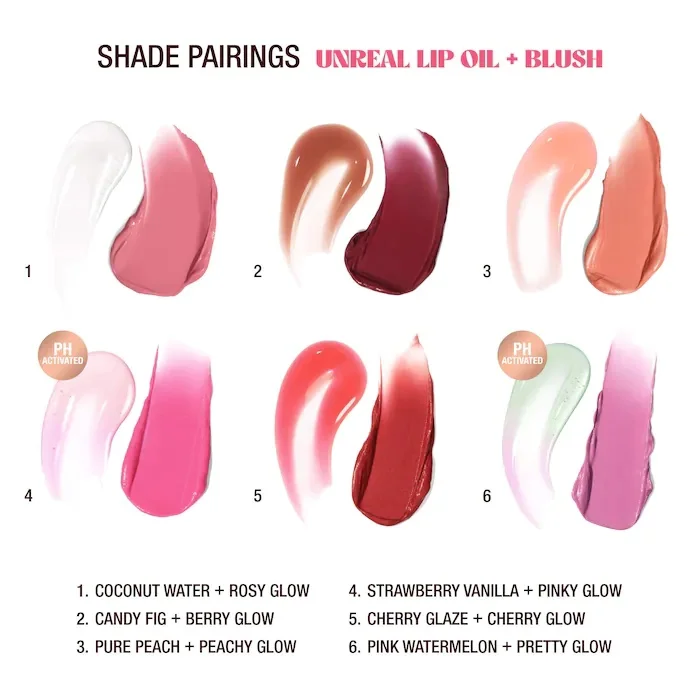 Charlotte Tilbury Lipgloss Lipbalsem Jelly-serie Lippenstift met fruitsmaak Roze Watermeloen Aardbei Vanille Vitality Cosmetics