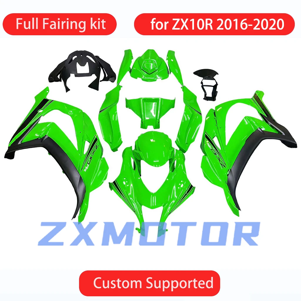 

Racing Motorcycle Fairings ZX10R 2016 2017 2018 2019 2020 Refitting Customized Shell Fairing Kit for KAWASAKI ZX 10R 16-20