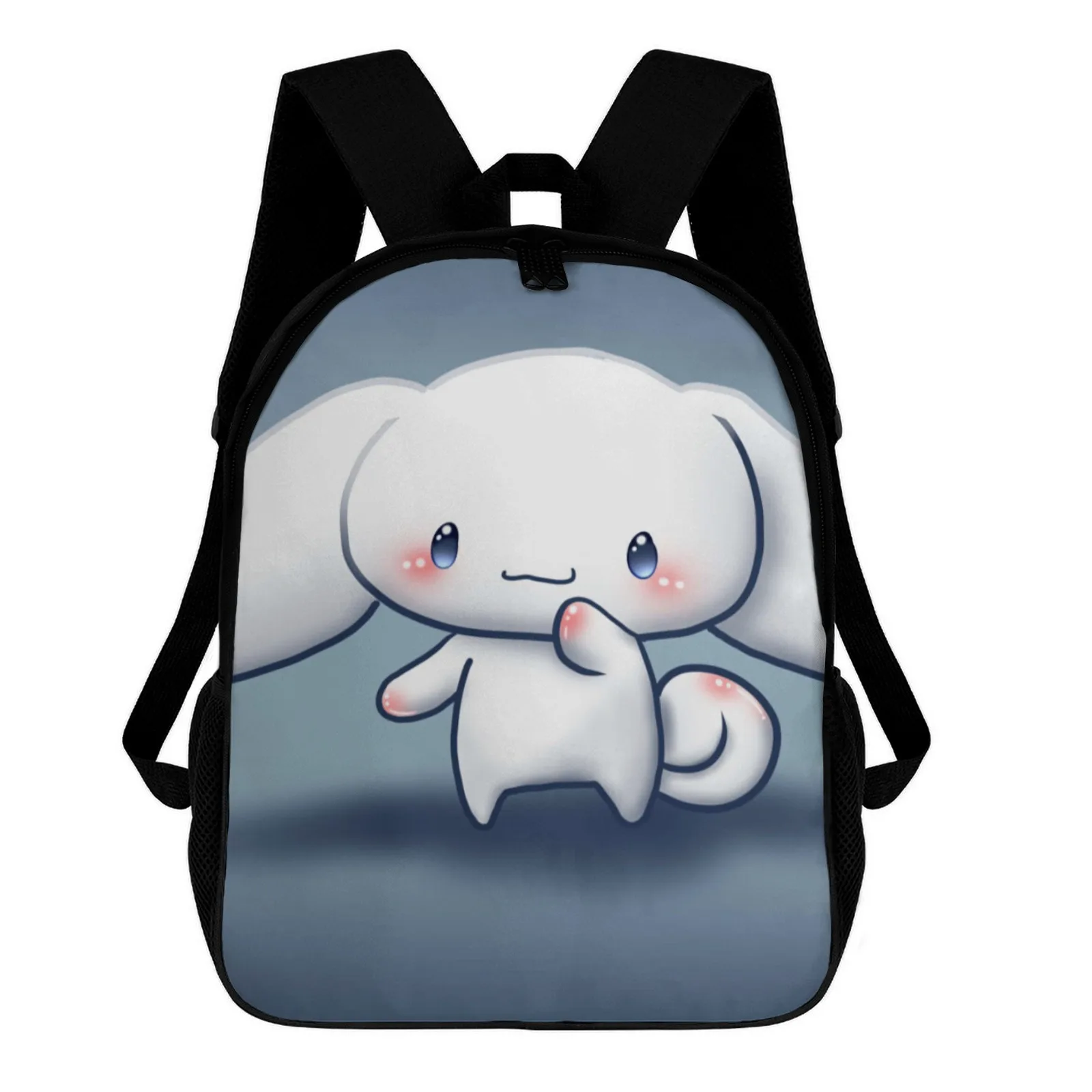 

Школьная сумка с принтом Cinnamoroll Mochila Escolar, 17-дюймовая университетская сумка, женский школьный рюкзак 12 дюймов, сумка