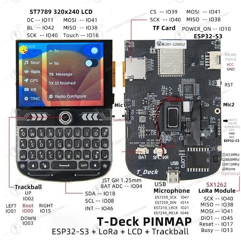 ESP32-S3 LoRa Development Board 2.8