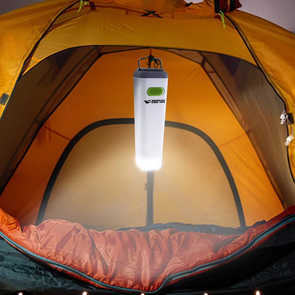 Mini lampe de poche 2 en 1 à lumière LED, Power Bank, imperméable, torche Ultra lumineuse, Rechargeable par USB, lampe de Camping en plein air