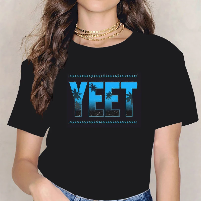 Retro Jey Uso Yeet T Shirt Funny Quotes Wresting Lovers Graphic Casual T-Shirt Soft Plus Size O-neck Tee Tops Chainsaw Man