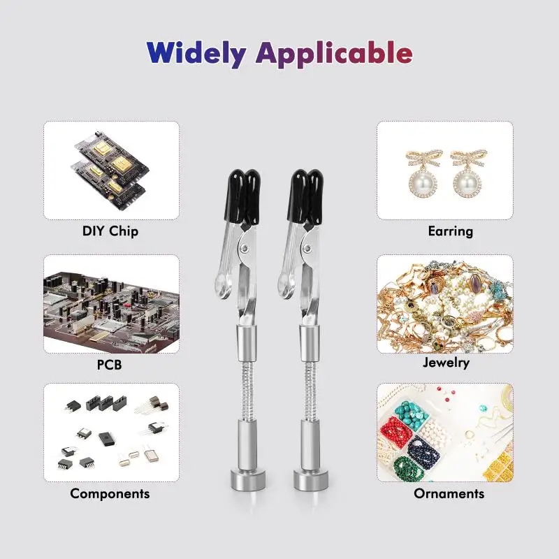 Soldering Helping Hands Magnetic Universal Flexible Arm Welding Assistant PCB Clamp Thir Hand Welding Repair Tools