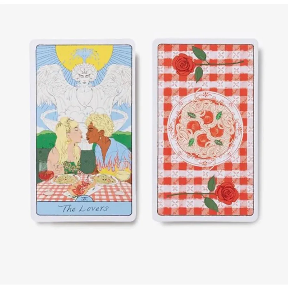 The Pasta Tarot 10.3*6cm: A 78-Card Deck for Delicious Divination, A Playful, Accessible, and Delicious New Interpretation