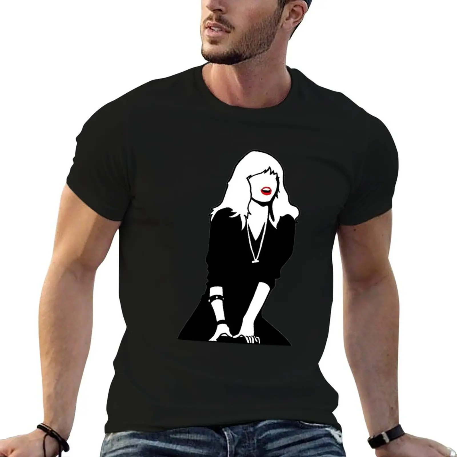 Grease 2 Cool Rider Michelle Pfeiffer T-Shirt t shirts for man slim fit man t shirt cotton essential t shirt T-shirt