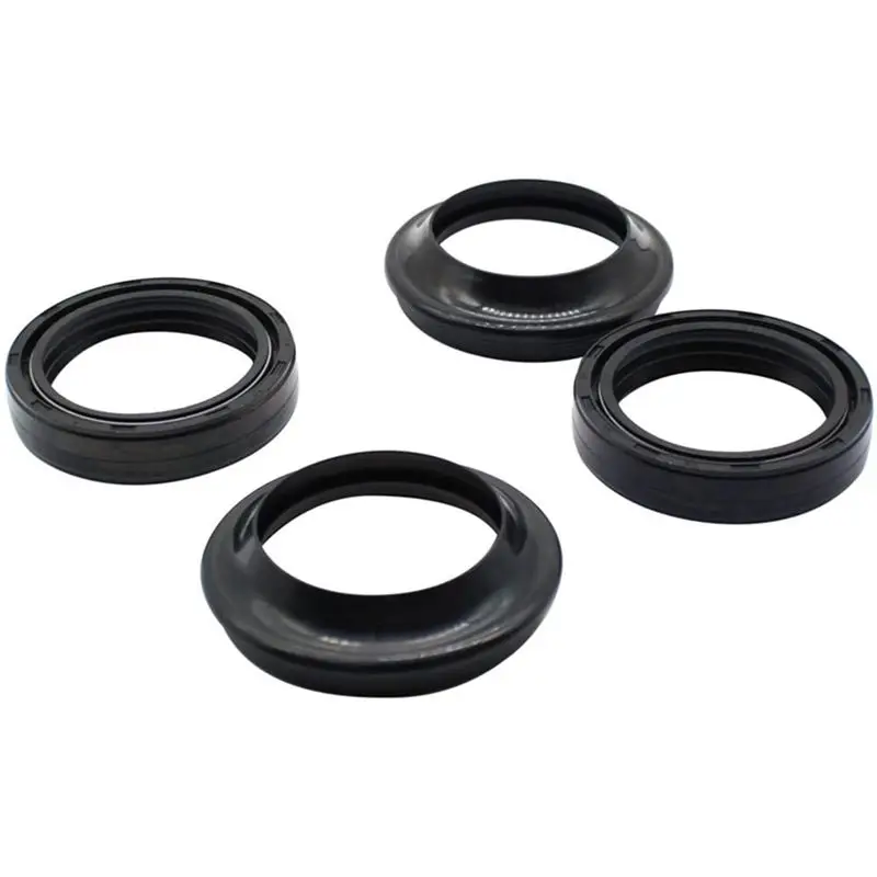 A03Z-2 Set Motorcycle Front Fork Dust Seal And Oil Seal 37X50X11 For RM85 Turbo TU250 GZ250 GS550 VS700 GS750 RM XN 85