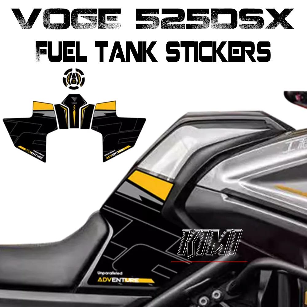 

FOR VOGE DS525X DS 525X 525DSX 525 DSX 2023 Motorcycle Side Decal Gas Knee Grip Protector Anti Slip Sticker Fuel Tank Sticker