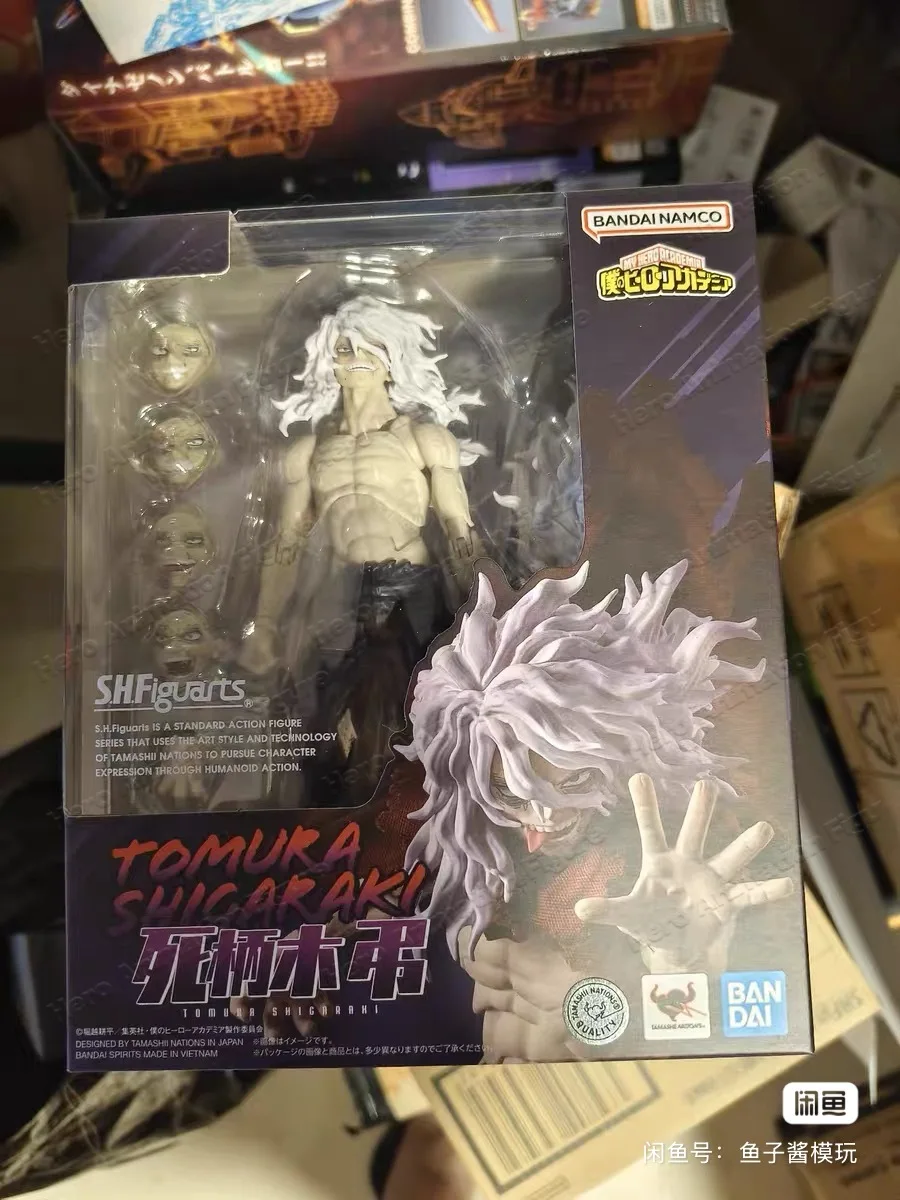 

In Stock Original Bandai S.H.Figuarts Shf Tomura Shigaraki Action Figures My Hero Academia Villain Anime Collection Model Toys