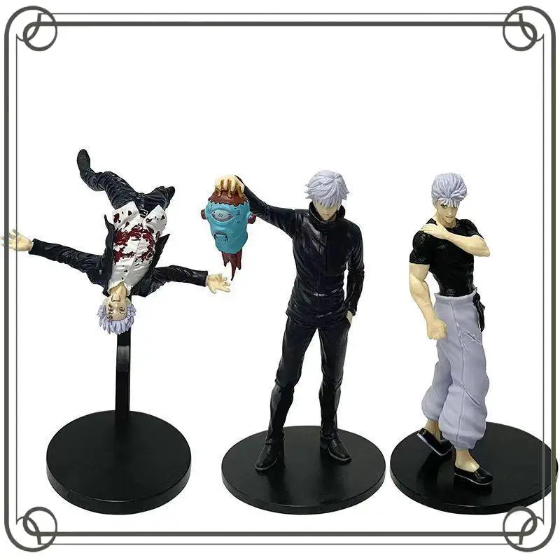 

Gojo Satoru Фигурка Jujutsu Kaisen Аниме Персонаж Милый мультфильм Креативная модель Орнамент Подарки