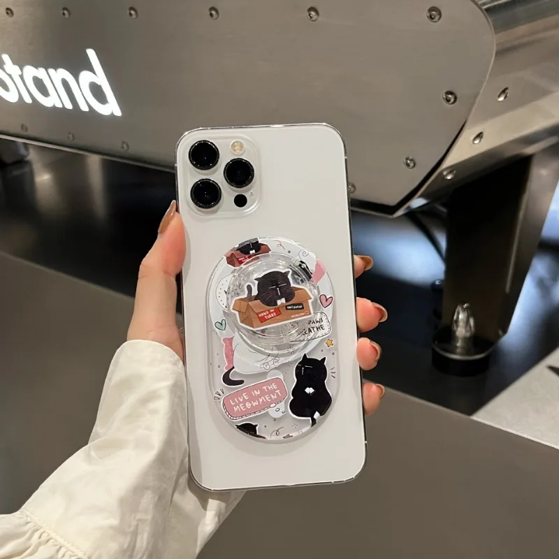 Mobiele telefoonhouder met supersterke magnetische zuigkracht Nieuw product Leuke cartoonpersoonlijkheid Hot Style voor mannen en vrouwen