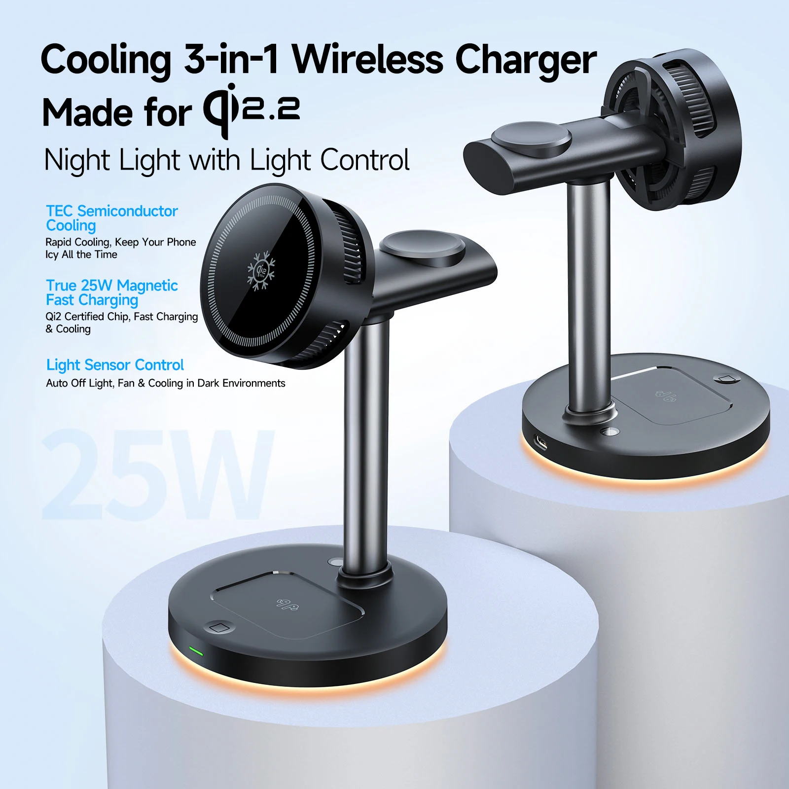 chargeur-sans-fil-magnetique-qi22-25w-3-en-1-avec-lumiere-led-refroidissement-par-air-pour-telephone-montre-et-ecouteurs-charge-rapide-avec-base-dissipant-la-chaleur