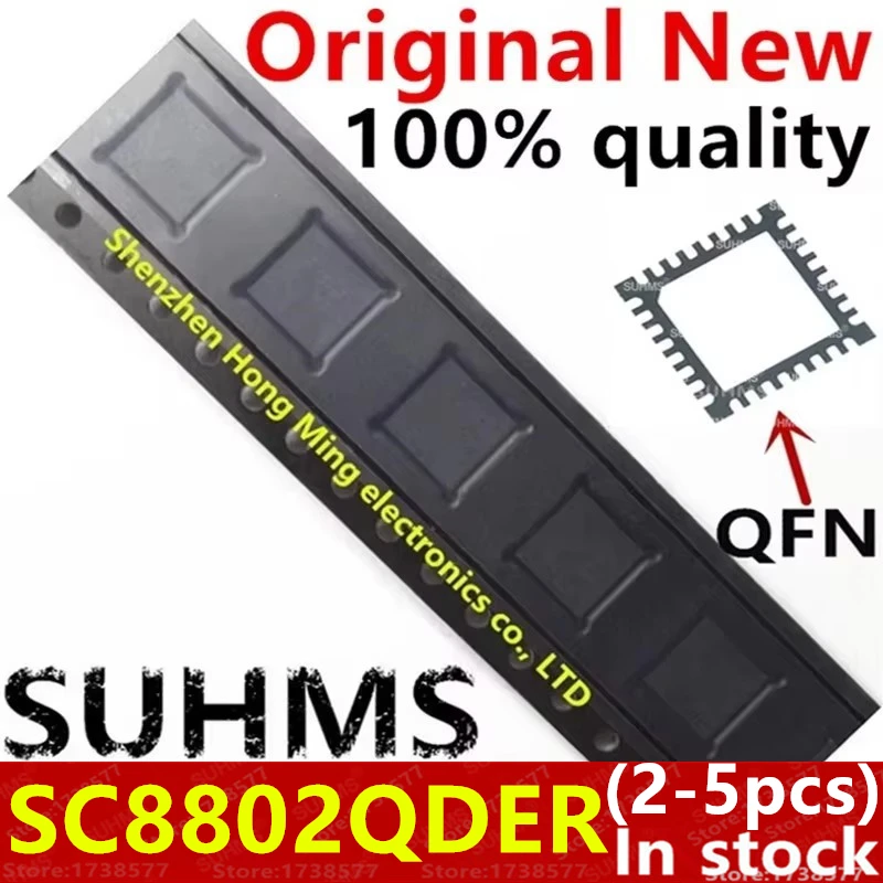 (2-5piece)100% New SC8802QDER QFN-32