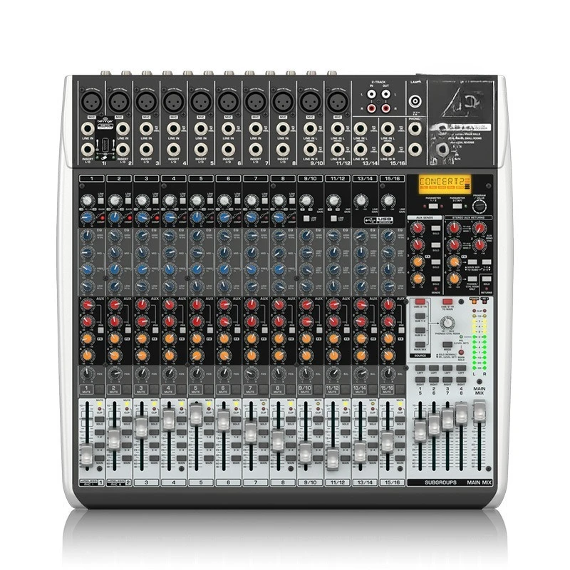 Suitable for video shooting, sound adjustment or bar tuning dedicated mixer