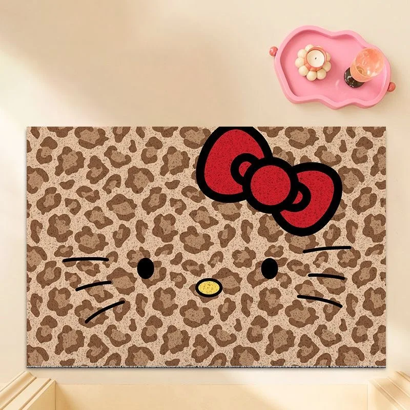 

Bengal Tiger Print Kit Cartoon Entrance Door Mat Indoor Dust Removal Dirt Resistant Home Decor Square ape PVC Material