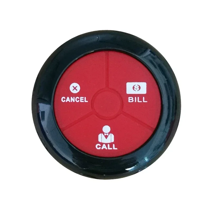 2025 نظام النادل اللاسلكي مطعم الجدول النداء خدمة الطلب 1 المضيف استقبال + 10 قطعة أزرار الاتصال لبار فندق مقهى #5