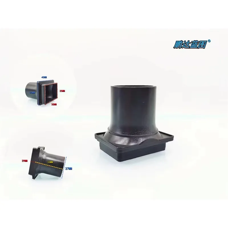 

pa fan with round head air gathering opening is installed with round mouth and round hole 7530 barbecue oven with 7CM cm blower