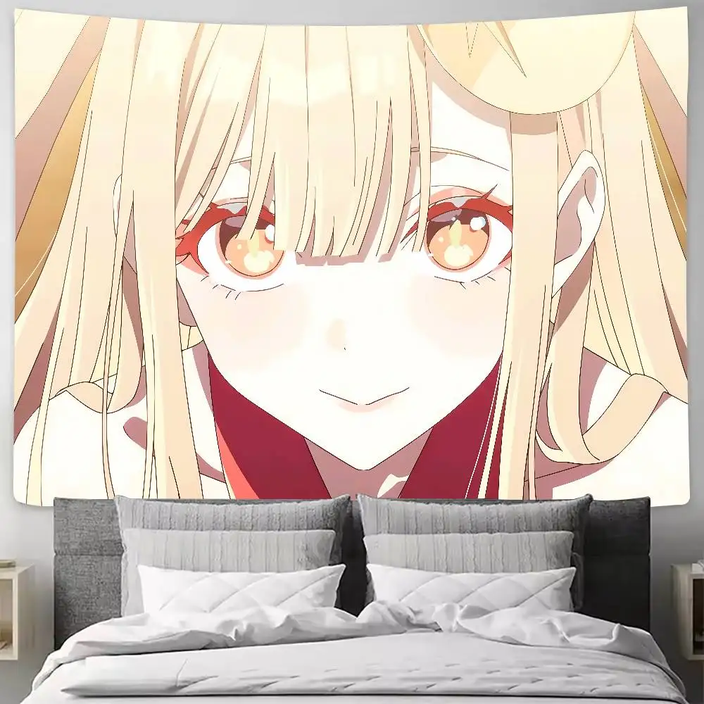 New Cosmic Princess Kaguya! Tapestry Decoration Bedroom Dormitory Background Cloth Holiday Home Party Living Room Club Tapestry