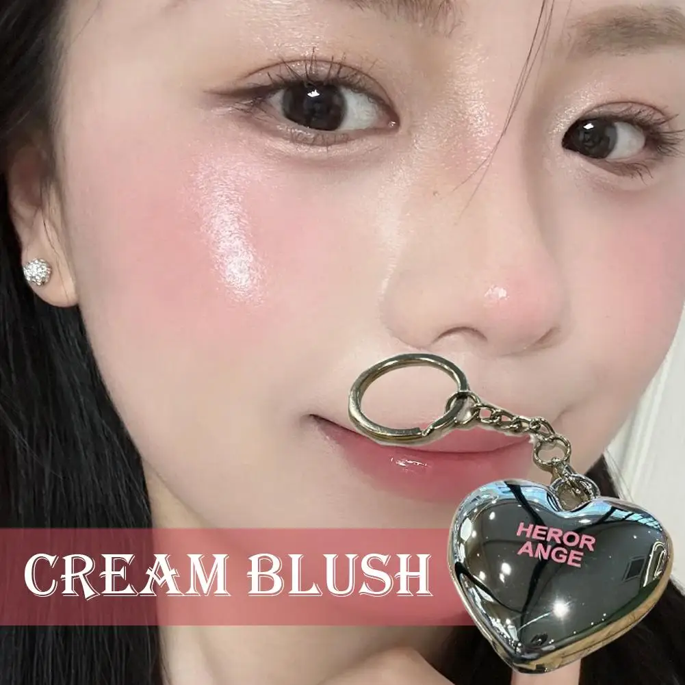 Crème de blush Water Glaze, rouge rose naturel, gloss humide, illumine naturellement les lèvres et la texture, teinte pour les joues, maquillage hydratant Bl S8S8