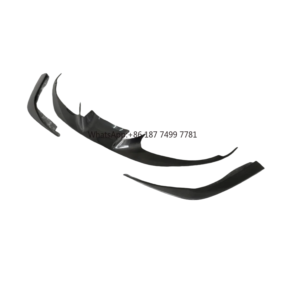 

Suitable for . F8 Upgraded Carbon Fiber Front Bumper Corner Diffuser Body Kit