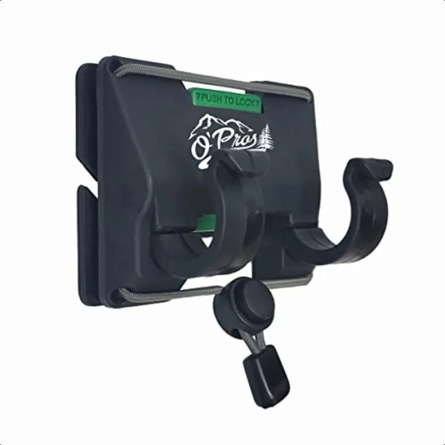 

OPros 3rd Hand Belt Clip Rod Holder for Fly Fishing and Spinning Rods Mossy Oak Original Bottomlands Camo (Mossy Oak Elements A