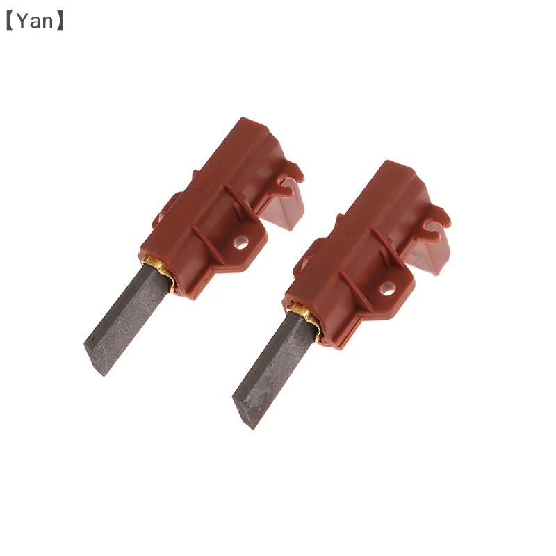 1/2pcs Washing Machine Motor Carbon Brush And Holder Brushes Coal Electric Motors For Ariston Indesit Welling