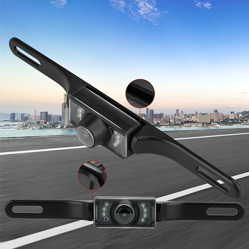 Universal Rearview Camera for Trucks And Suvs, Featuring a 149° Angle And Night Vision Capabilities.