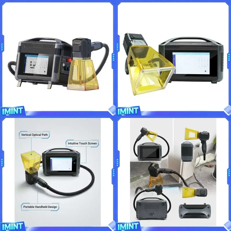 Fiber Marking Machine Handheld 20W/30W/50W Small Businesses Metal Coding Button Fiber Engraving Machines