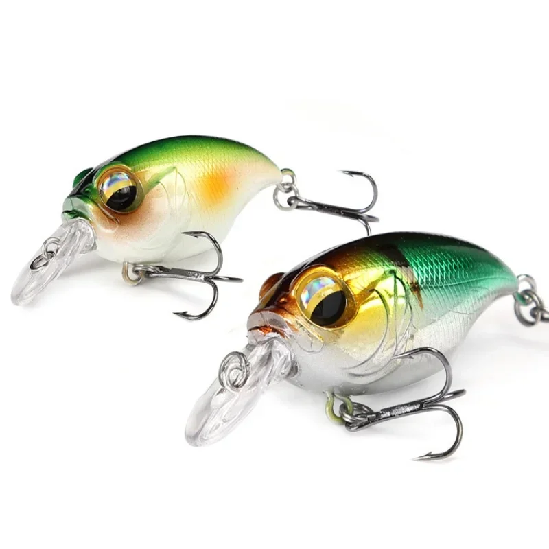 Cebo duro Artificial Crankbait Wobblers, anzuelos de pesca, manivelas de alta calidad, 48mm, 11g, nuevo