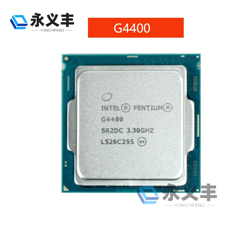 Intel Pentium G4400 3.3GHz Dual-core 2-thread CPU Processor 3M 54W LGA 1151 Original genuine  Quality assurance