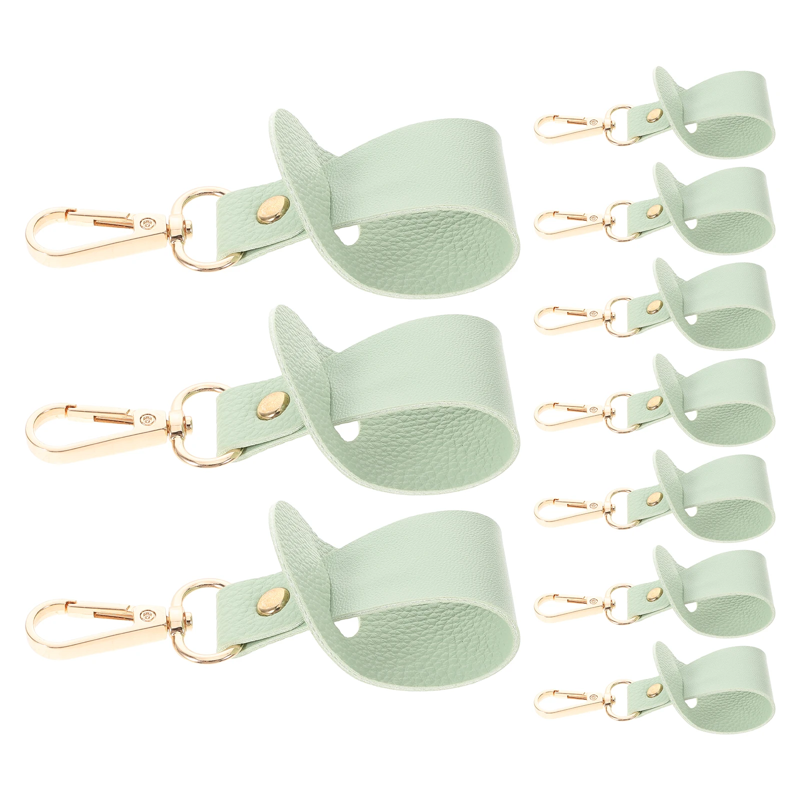 

10Pcs Wide Brim Sunhat Clip PU Travel Hat Clips for Bag Anti Slip Hat Holder Portable Cap Organizer Clip for Outdoor