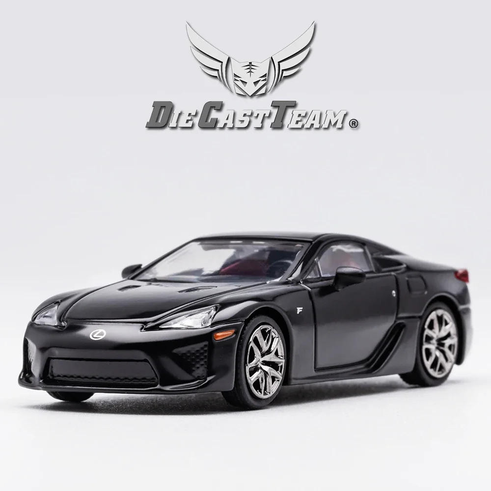 DCT 1/64 Lexus LFA sport Diecast modello automobilistico ornamenti Cas giocattoli decorazioni regalo