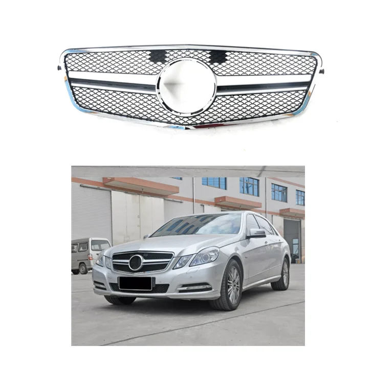 

Автомобильные детали, решетка радиатора 2009-2013 для Mercedes-Benz E Class W212, Модернизированная передняя решетка типа AMG