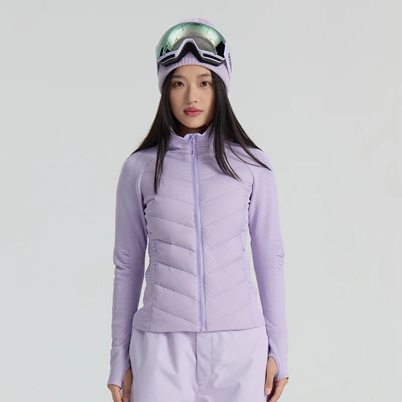 سترة تزلج نسائية عالية الجودة من STLF للخريف والشتاء سترة رياضية خارجية خفيفة الوزن ودافئة للتزلج وركوب الدراجات #1