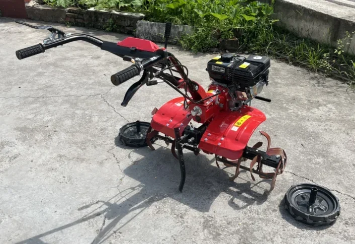 عالية الطاقة Rototiller متعددة الوظائف المزارع إزالة الأعشاب الضارة الخندق التربة تخفيف الحراث البنزين آلة زراعة صغيرة صغيرة