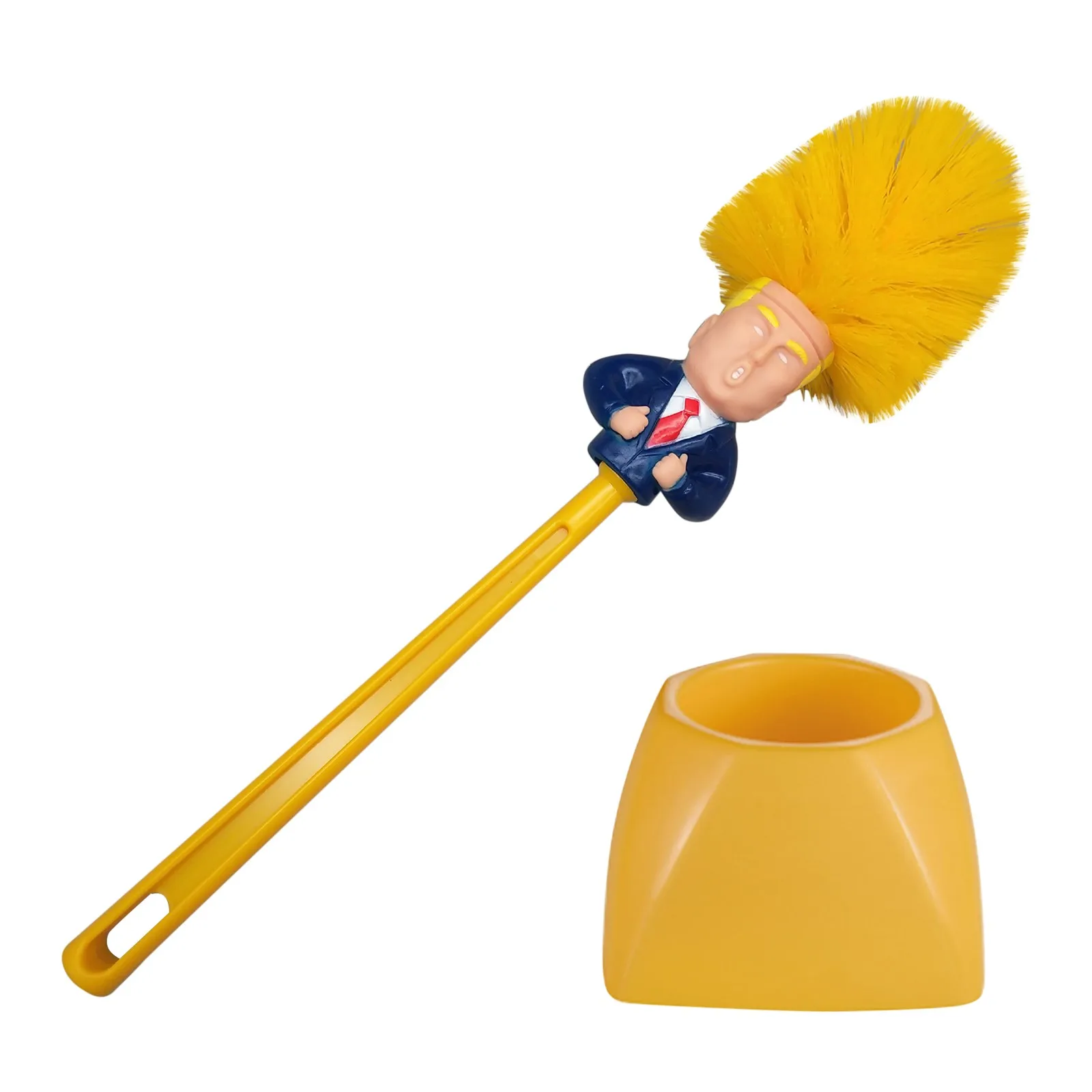 Donald Trump Toilet Supplies Bathroom Cleaning Tools Trump Toilet Brush Funny Gift Home Hotel Bathroom Cleaning Accessories