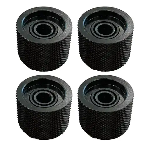 4Pcs Radio & A/C Knobs Black Fit for Infiniti G37 G35 Q40 Q60 FX35 37 50 QX50 QX70 EX35 37 Skyline V36