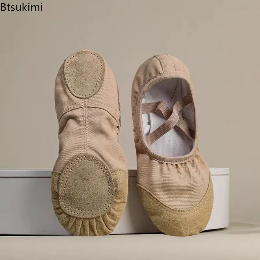 

Sheepskin Head Ballet Shoes for Women Adult Soft Split Sole Girls Ballet Slippers High Quality Breathable Ballerina Dance Shoes