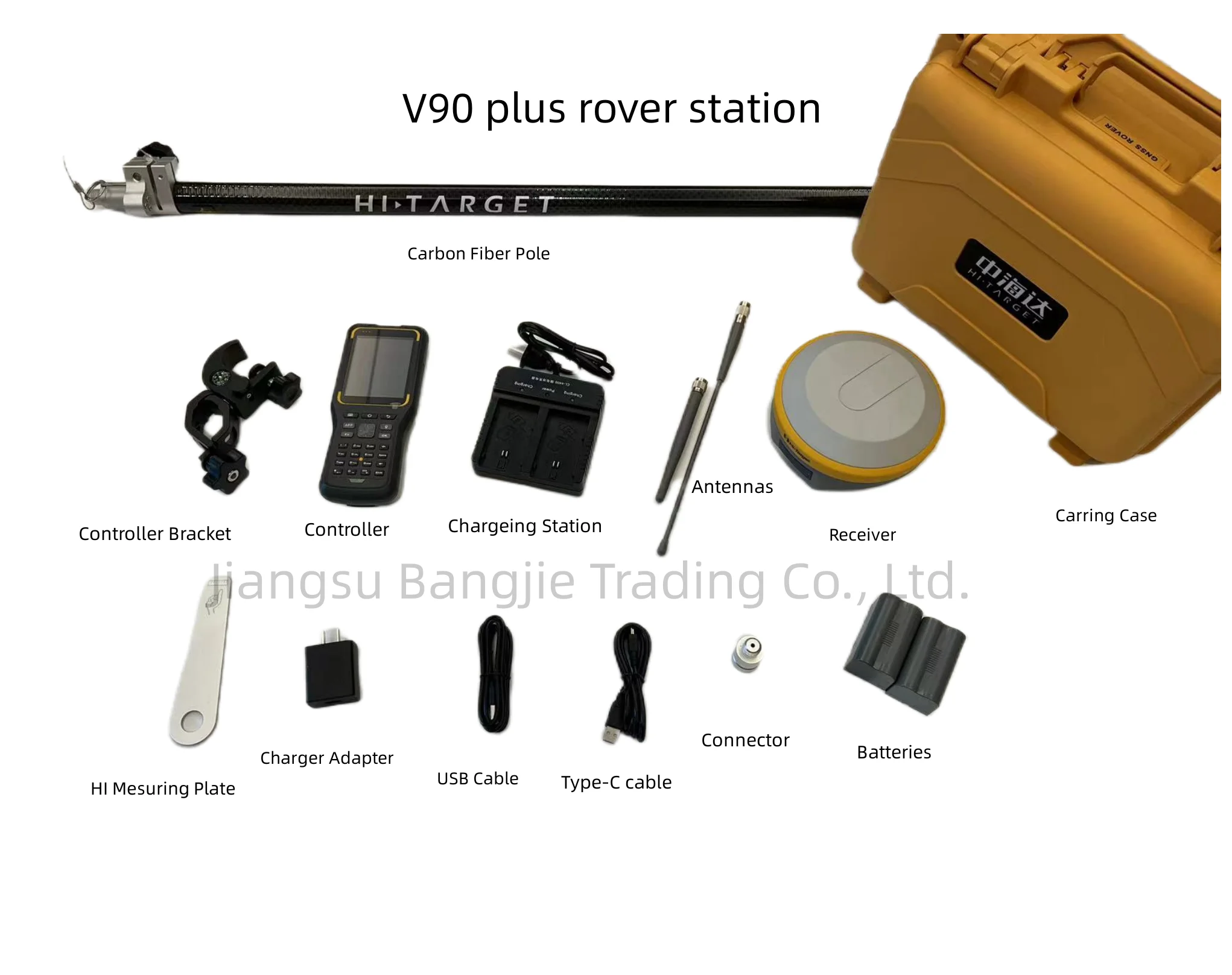 V90 Plus GNSS RTK Receiver Hi-target GPS Surveying Instrument