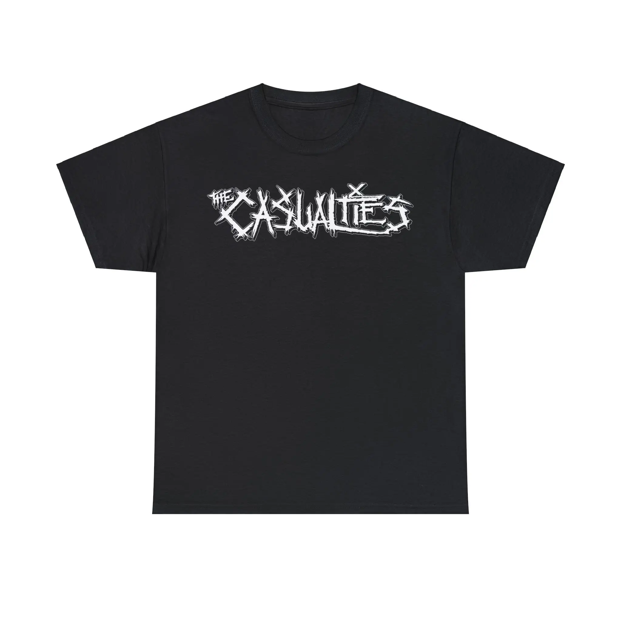 The Casualties T Shirt Exploited Gbh Unseen Subhumans Adicts Us Bombs Total Chaos Heavy Cotton S 5Xl