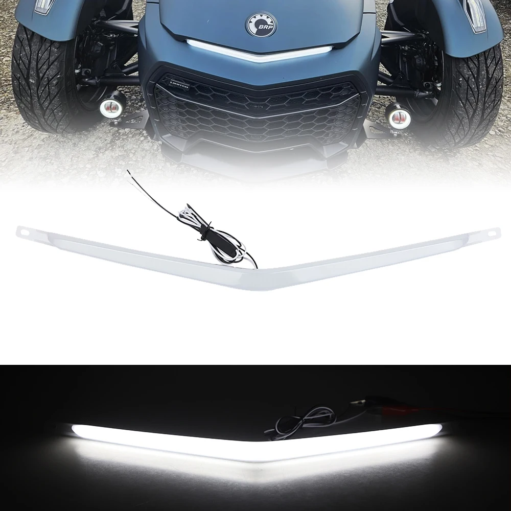 

Светодиодные дневные ходовые огни DRL Яркие светодиодные лампы белого света для Can-Am Spyder F3 Все модели Замена # 219400599