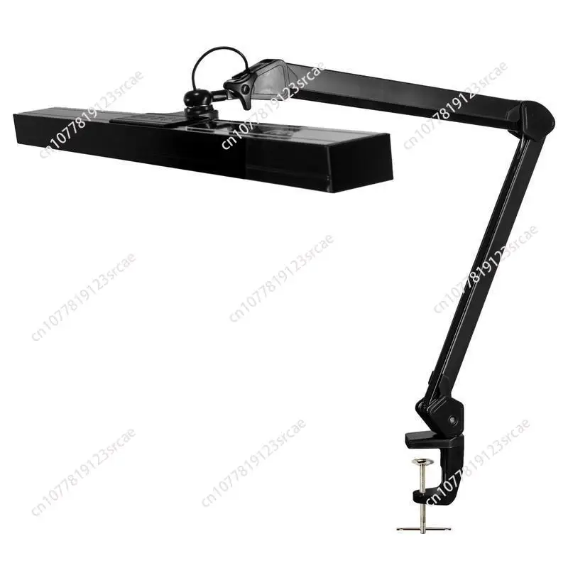 30W LED Working Clamp Light Superior 3000~6500k Flexible Arm Jeweller's Lamps Desk Mount Bench Lamp with Dimming & CCT